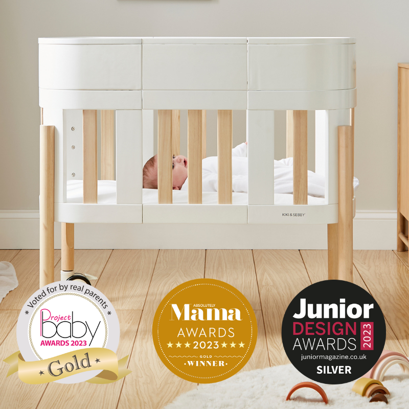 Obaby grace cot bed walnut on sale