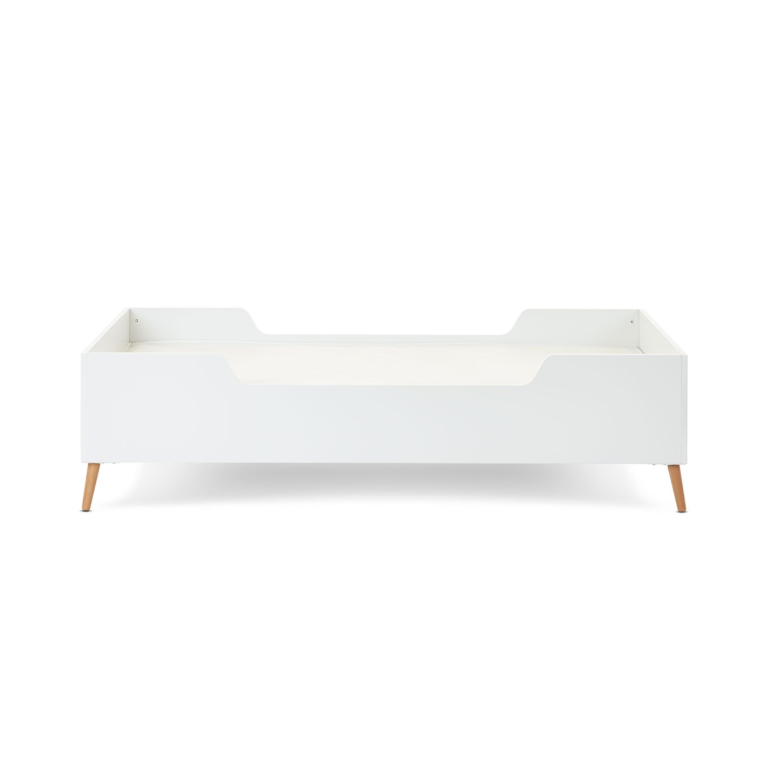 Obaby Maya Single Bed - White with Natural - Land of Little