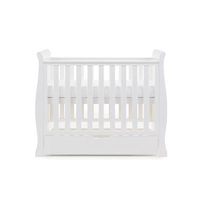 Obaby Stamford Space Saver Cot, Sprung Matress & Cot Top Changer - Land of Little