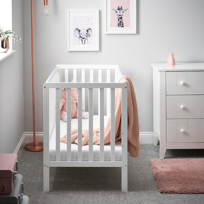 Obaby Bantam mini Cot-White - Land of Little