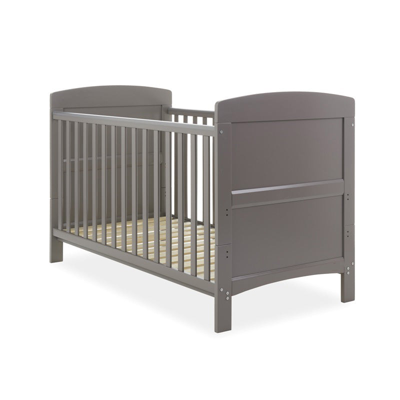Obaby Grace Cot Bed- available in White, Taupe Grey or Warm Grey - Land of Little