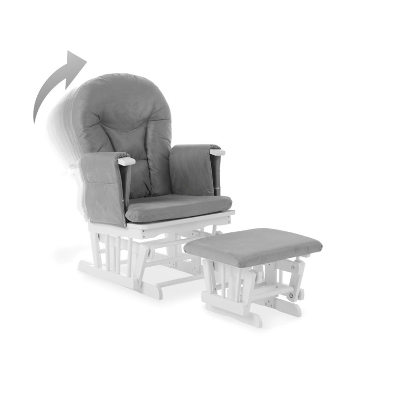 Obaby Reclining Glider Chair and Stool - Land of Little