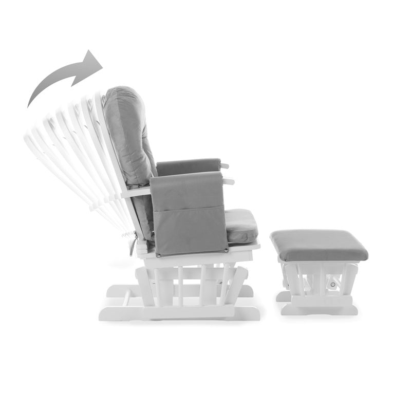 Obaby Reclining Glider Chair and Stool - Land of Little