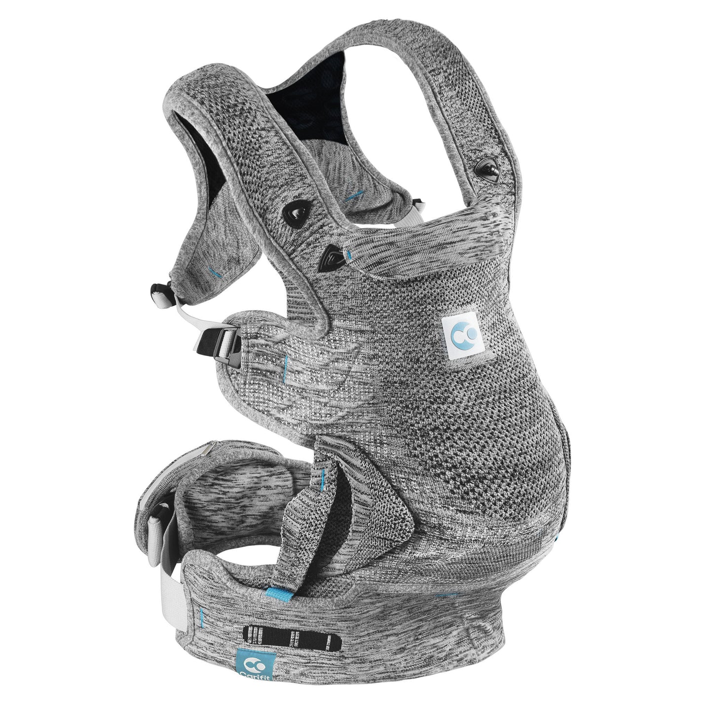 Carifit+ Baby Carrier in Cool Grey or Green Marl