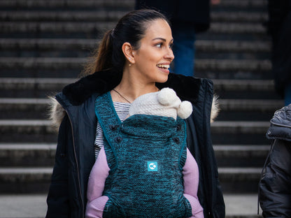 Carifit+ Baby Carrier in Cool Grey or Green Marl