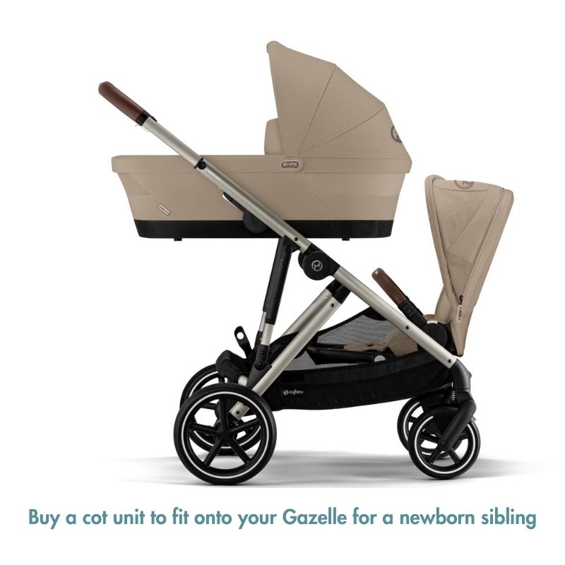 Cybex Gazelle S - single to double pushchair