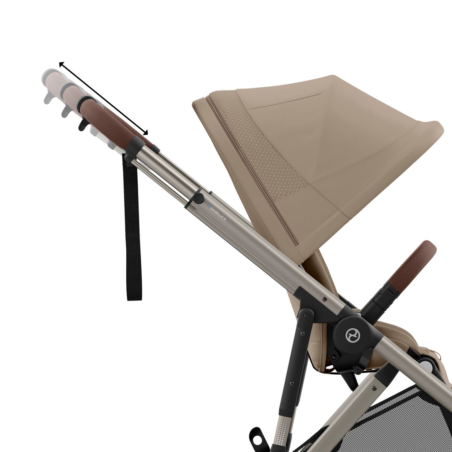 Cybex e-Gazelle S - single to double electric pushchair