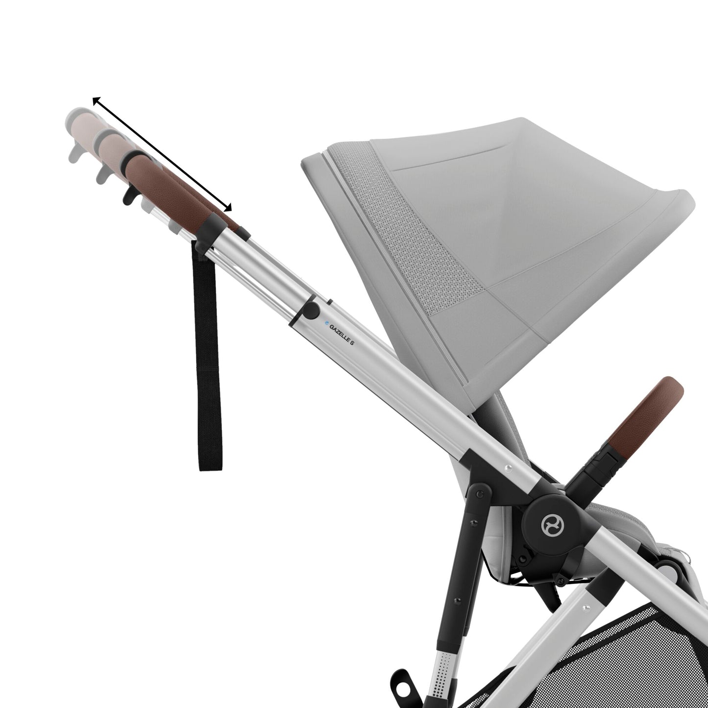 Cybex e-Gazelle S - single to double electric pushchair