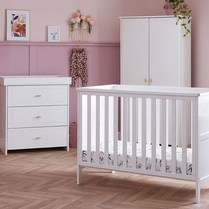 Obaby Evie Mini 3 Piece Room Set  White or Cashmere finish - Land of Little