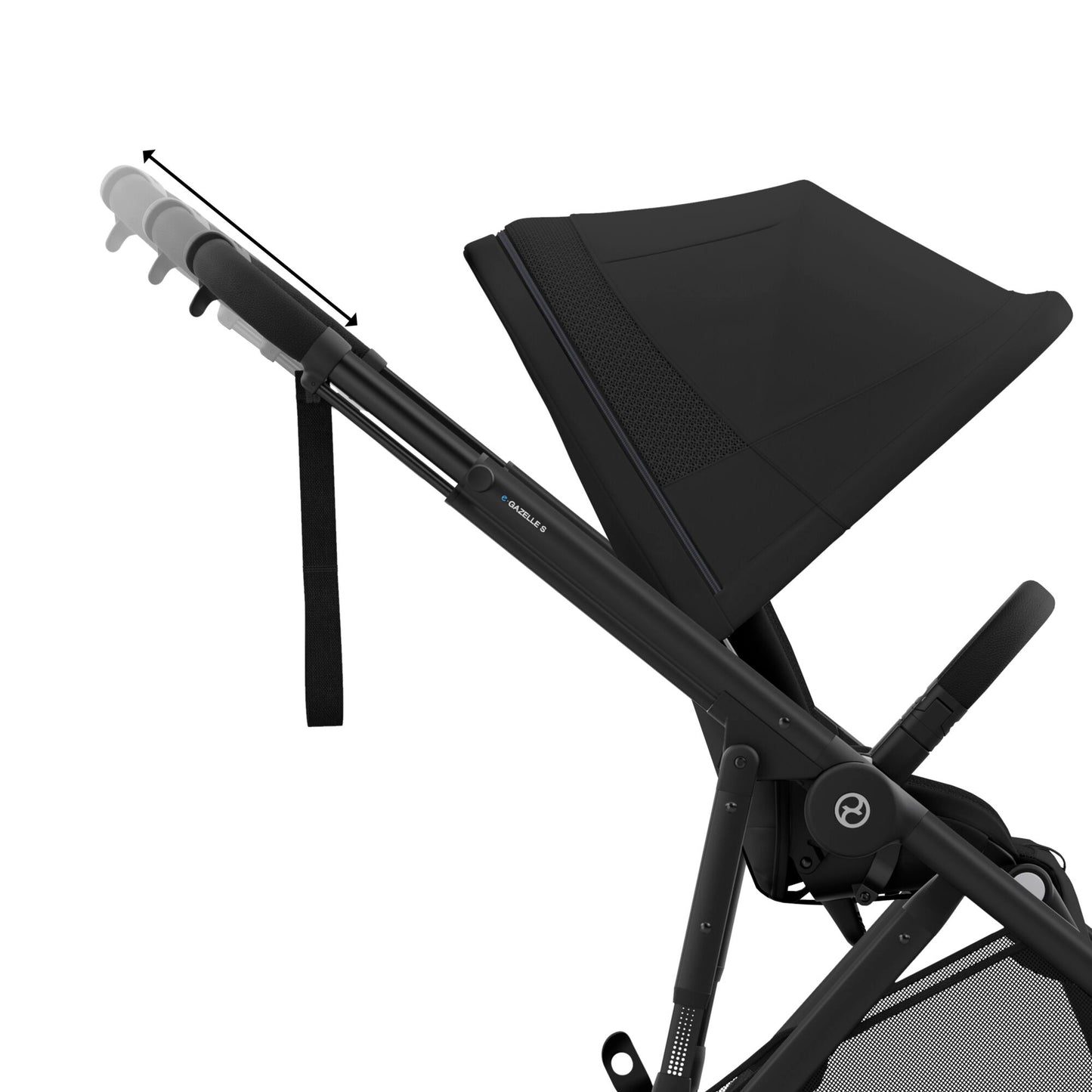 Cybex e-Gazelle S - single to double electric pushchair