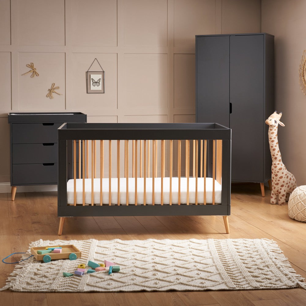Obaby Maya 3 Piece Room Set- available in White, Slate, Nordic or Acrylic Finish - Land of Little